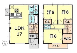 ラフィネ西宮北口C棟・D棟の間取り画像