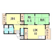 メゾン大津和の間取り画像