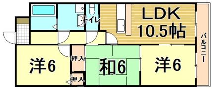 デイグラン シエルの間取り画像