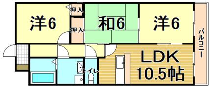 デイグラン シエルの間取り画像