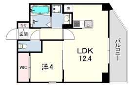 国香通4丁目新築マンションの間取り画像
