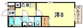 吉田プレディオの間取り画像