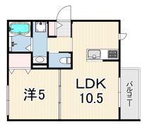 リュネ甲子園の間取り画像