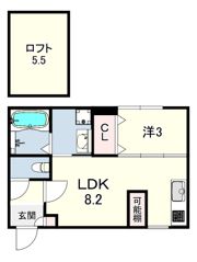 LEGGERO武庫川の間取り画像