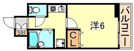 ベルゲンハイツ明石の間取り画像