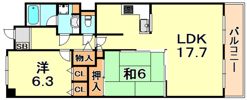 カルム学園緑ヶ丘の間取り画像