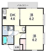 クラシス西宮門戸の間取り画像