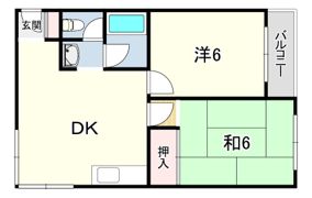 ボルネ塚口の間取り画像