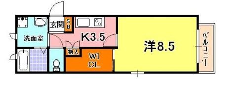 シャーメゾン上沢の間取り画像
