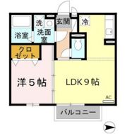 ヴァンソレイユの間取り画像