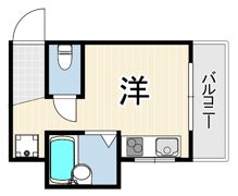 アンジョリジャルダン門戸厄神の間取り画像