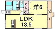 メゾン宮西2の間取り画像