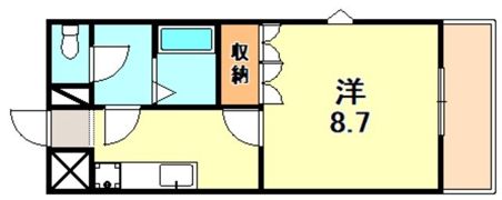 ラフォーレの間取り画像
