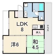 フリージャガーデンの間取り画像