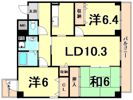 メゾン西宮の間取り画像