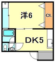 小林マンションの間取り画像