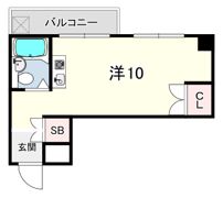ル・シェール住吉の間取り画像