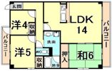 マンションヴィーガの間取り画像