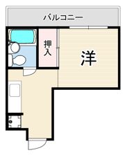 サンライフ若草の間取り画像