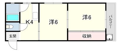 晃徳マンションの間取り画像