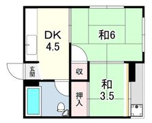 まやマンションの間取り画像