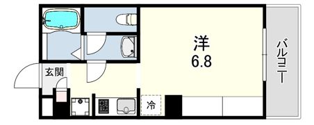 ハビテ本山中町の間取り画像