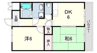 京町ハイツの間取り画像