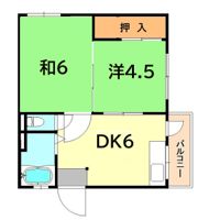 メゾン熊内5の間取り画像