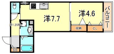 LALA錦が丘の間取り画像