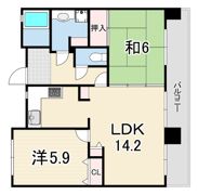 プレステージ明石大久保5の間取り画像
