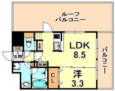 アーバネックス神戸六甲の間取り画像