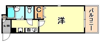 ヴェルディ神戸の間取り画像