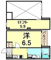 サクシード長洲東の間取り画像