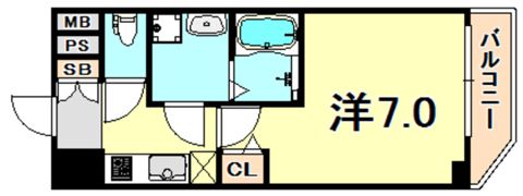 ファステート神戸アモーレの間取り画像