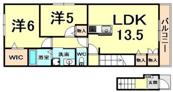 ソレーユ山手ヘーベルメゾンの間取り画像