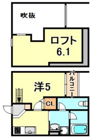 ラネージュ五色山の間取り画像