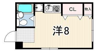 中山ビルの間取り画像