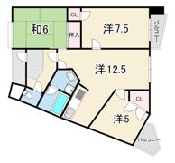 パレ武庫川パート2の間取り画像