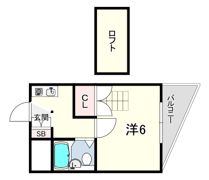 ビギン鳥羽の間取り画像