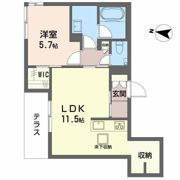 SHAMAISON GARDENS 旭が丘2の間取り画像