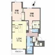 グレイス神戸住吉の間取り画像