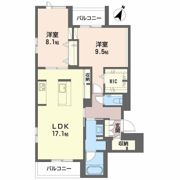 グレイス神戸住吉の間取り画像