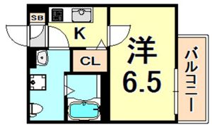 WINGの間取り画像