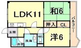 Vコートの間取り画像
