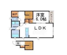 ベルコモンズ尾浜の間取り画像