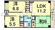 リベルテ西宮の間取り画像