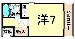 開明町ビルの間取り画像