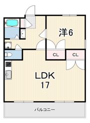 ヴィ フォレスト1の間取り画像