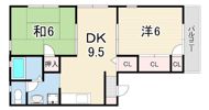 クレール吉川の間取り画像