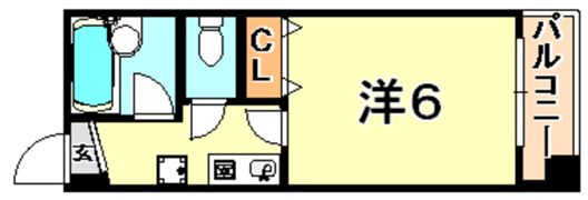 リバーサイド明光の間取り画像